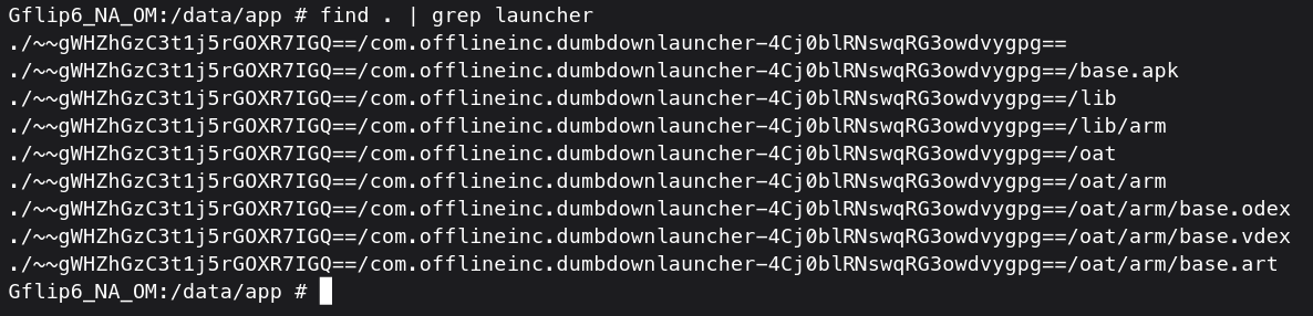 result of running above file command